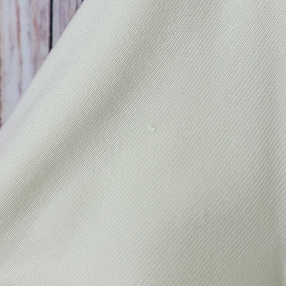 𝅺Linea by Louis Dell'olio Whisper Knit Long Pocket Cardigan Ivory Cream Size 2X - Picture 7 of 12